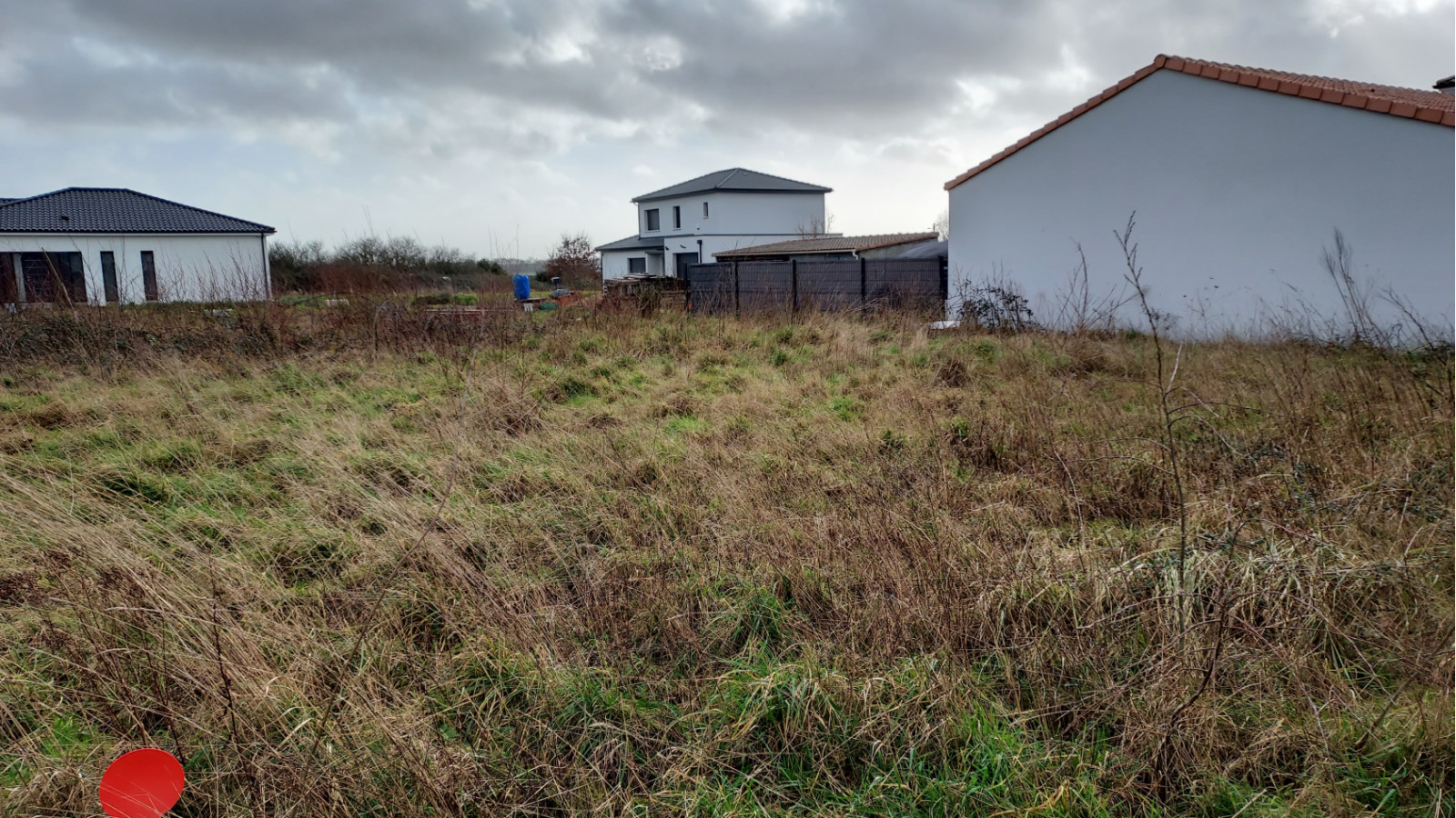 Terrain constructible de 422m2 à Treillières