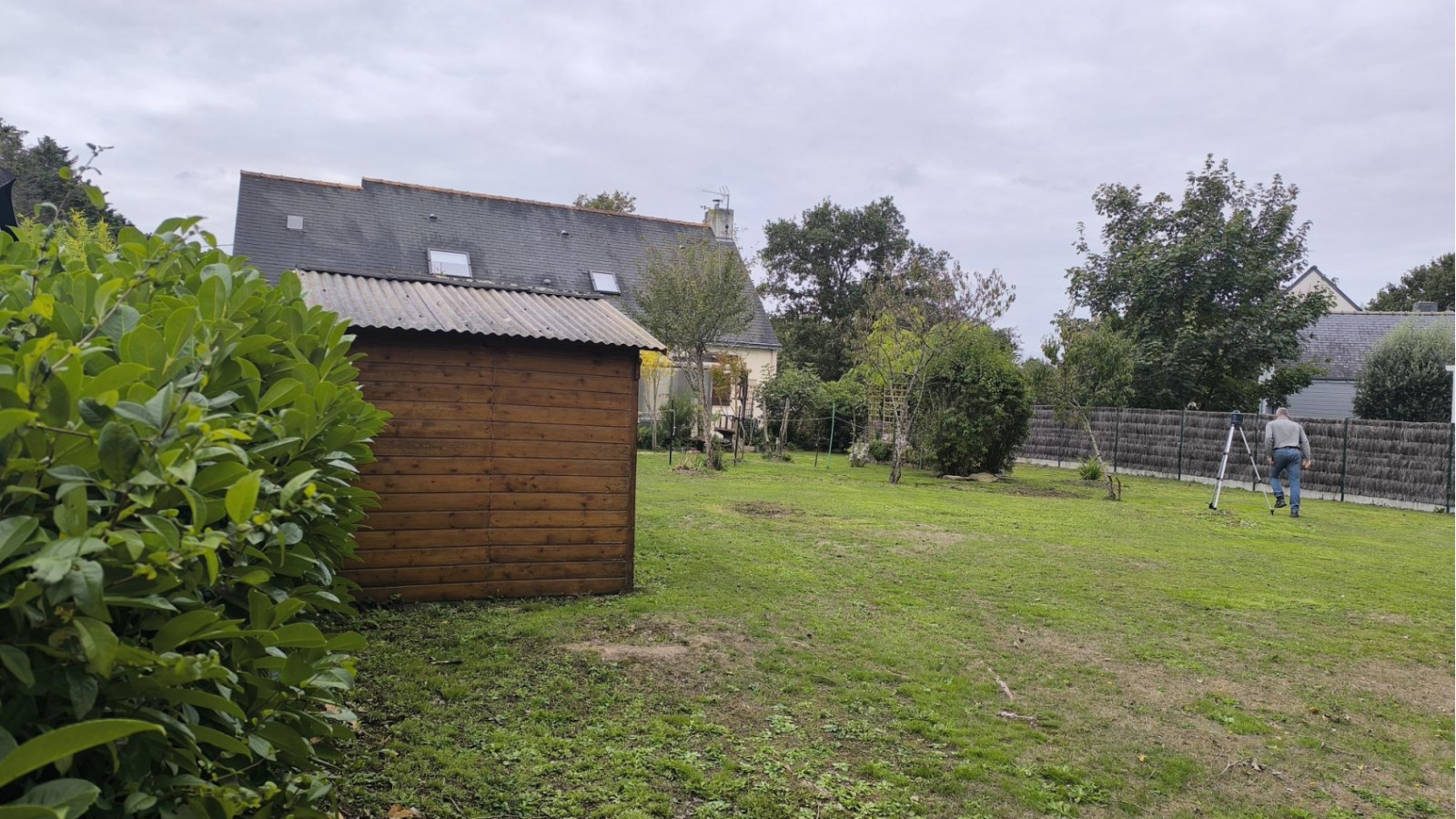 Terrain constructible de 400m2 à Saint-Molf