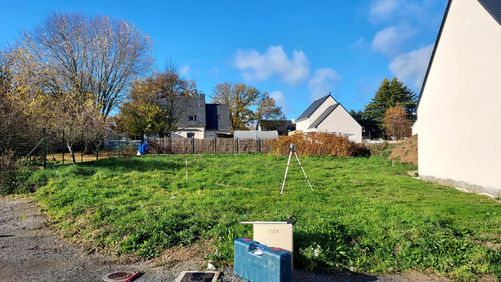 Terrain constructible de 217m2 à Châteaubourg
