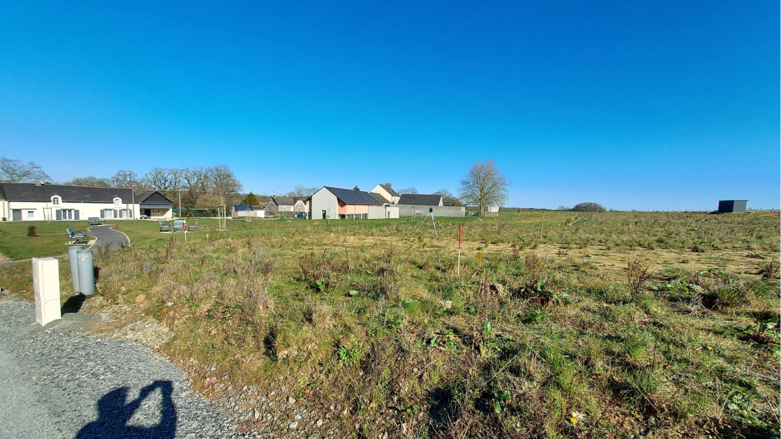 Terrain constructible de 484m2 à Montauban-de-Bretagne