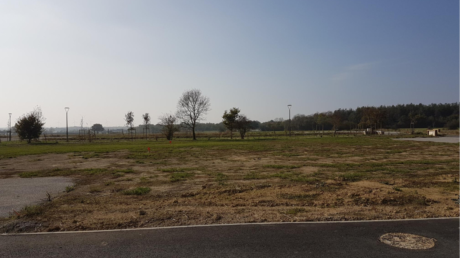 Terrain constructible de 384m2 à Le Loroux-Bottereau