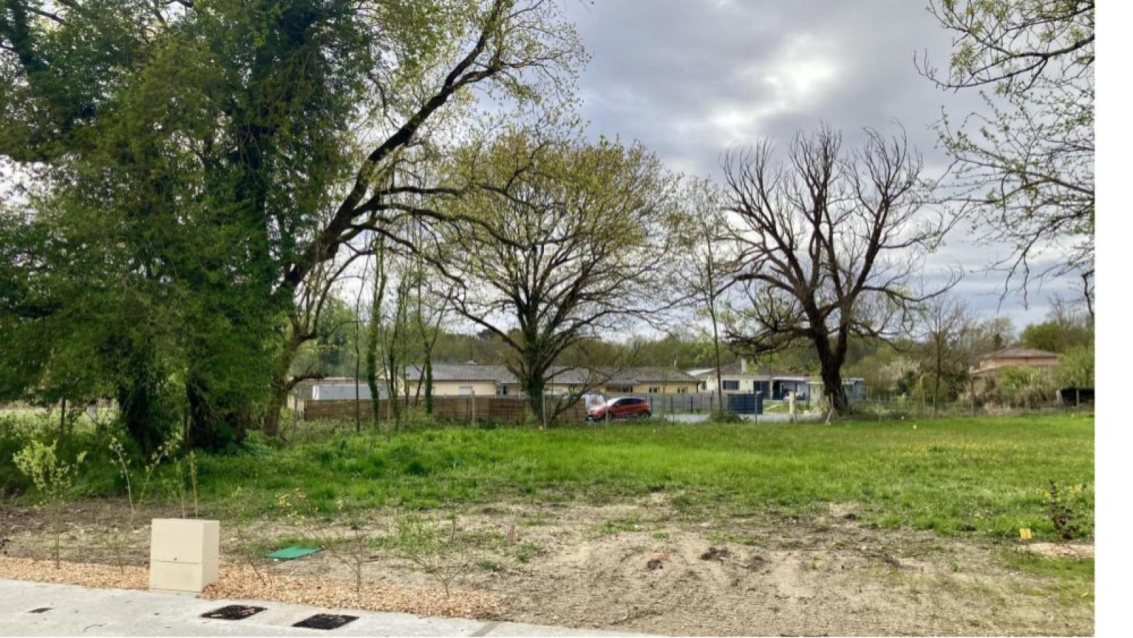 Terrain constructible de 515m2 à Saint-Laurent-Médoc