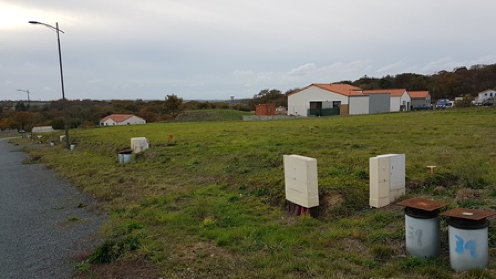 Terrain constructible de 386m2 à Château-Thébaud