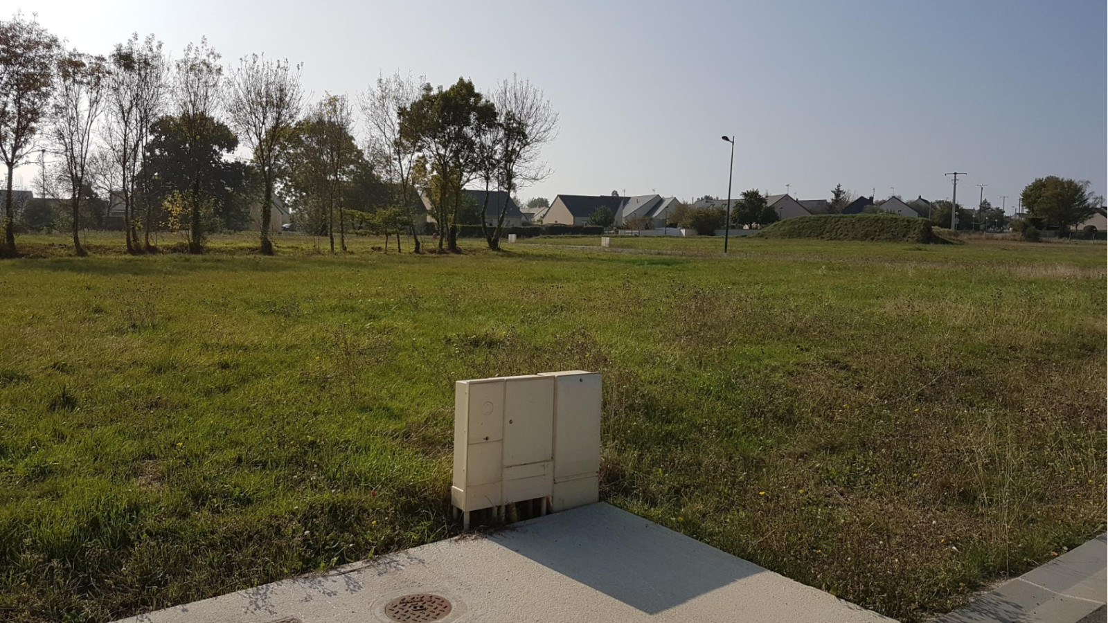 Terrain constructible de 150m2 à La Chapelle-Heulin
