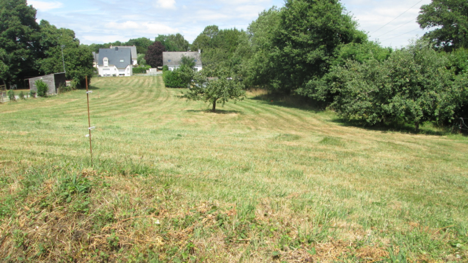Terrain constructible de 465m2 à Saint-Dolay