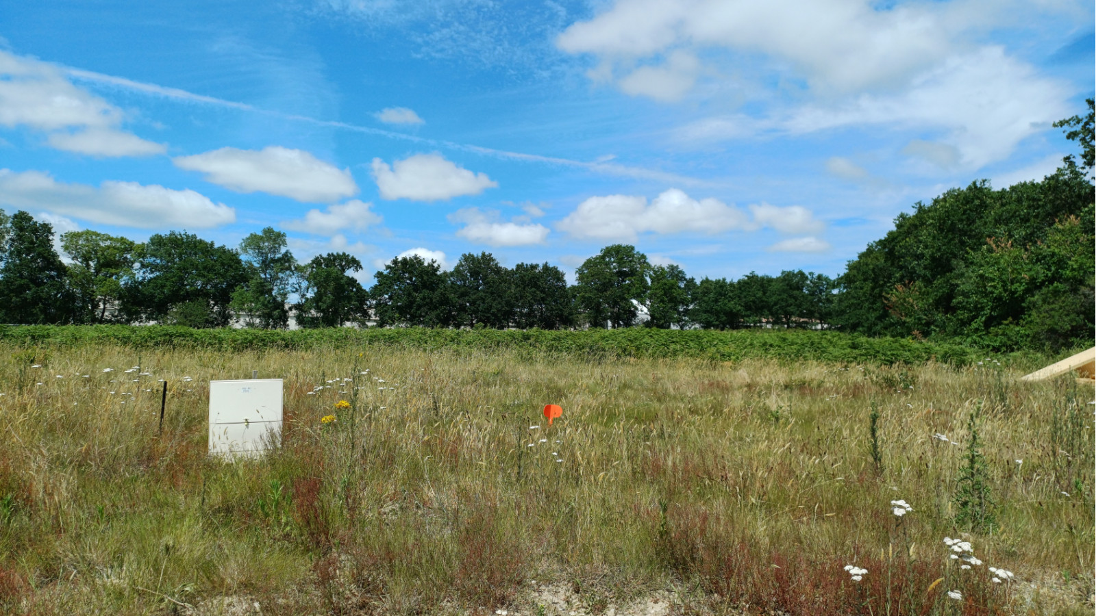 Terrain constructible de 439m2 à Brem-sur-Mer