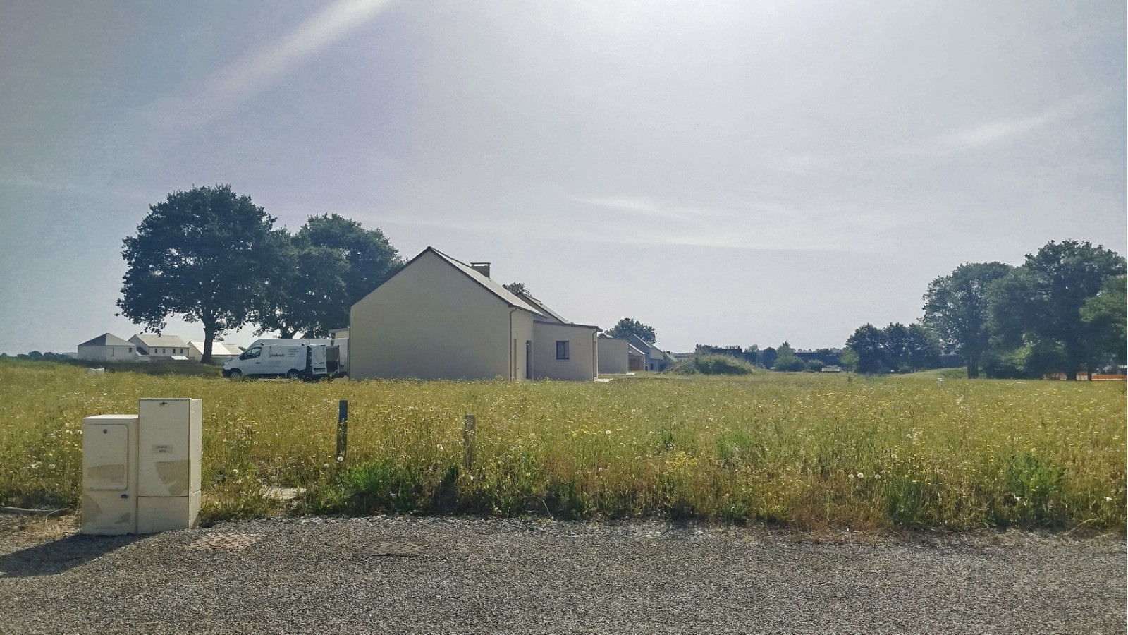 Terrain constructible de 372m2 à Saint-Thurial