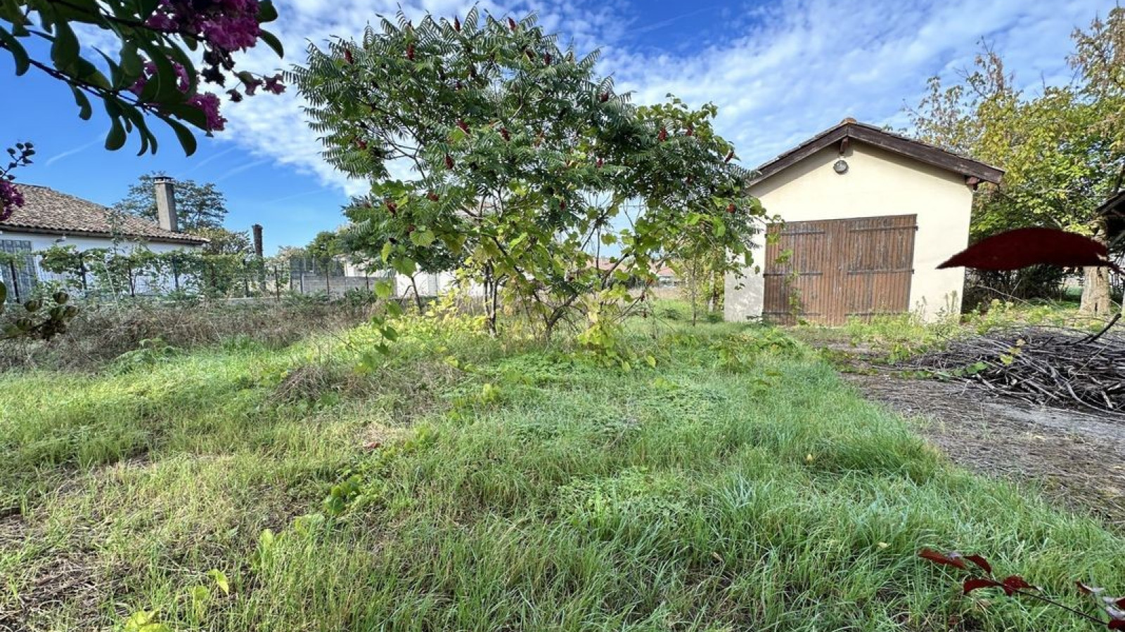Terrain constructible de 480m2 à Saucats