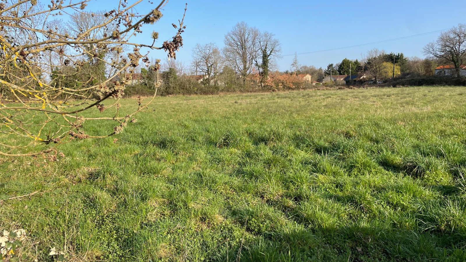 Terrain constructible de 1029m2 à Mignaloux-Beauvoir