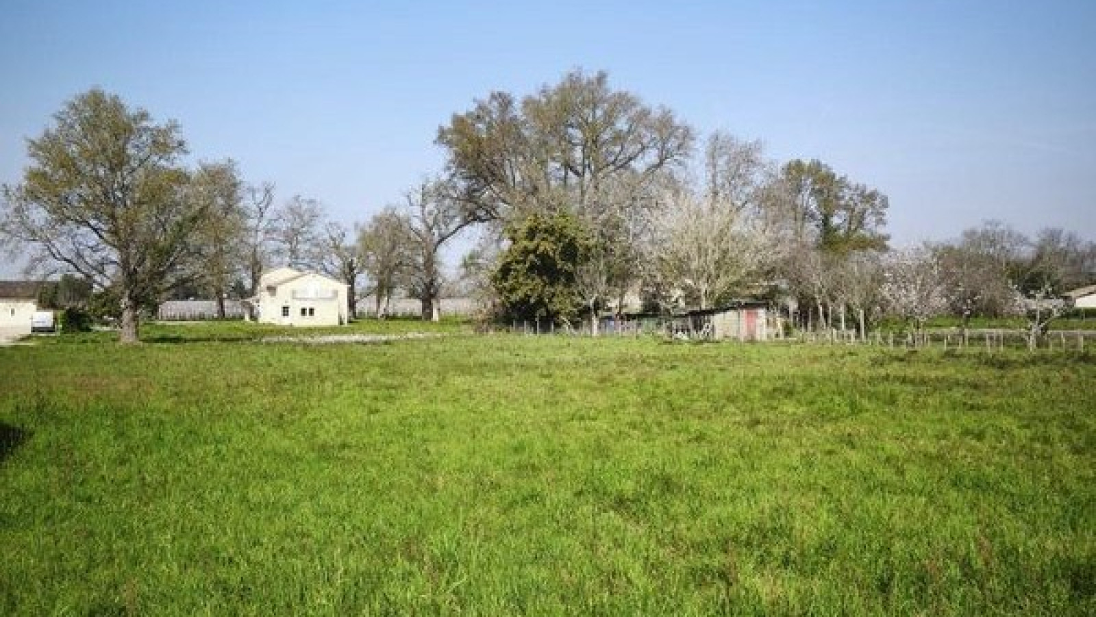 Terrain constructible de 1600m2 à Saint-Vincent-de-Pertignas
