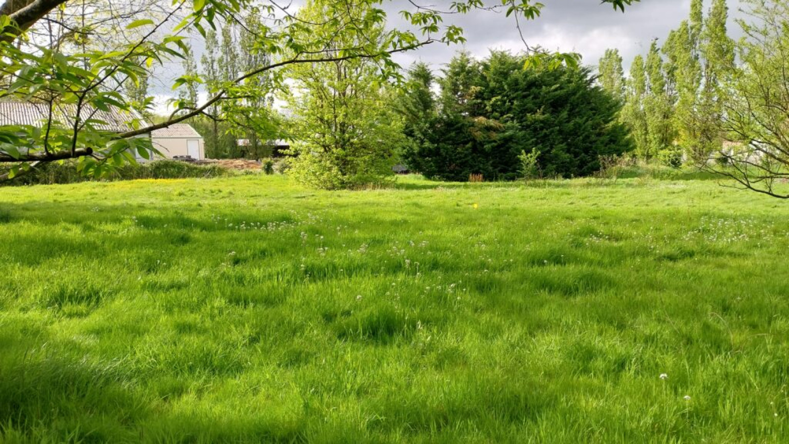Terrain constructible de 1141m2 à Sainte-Hermine