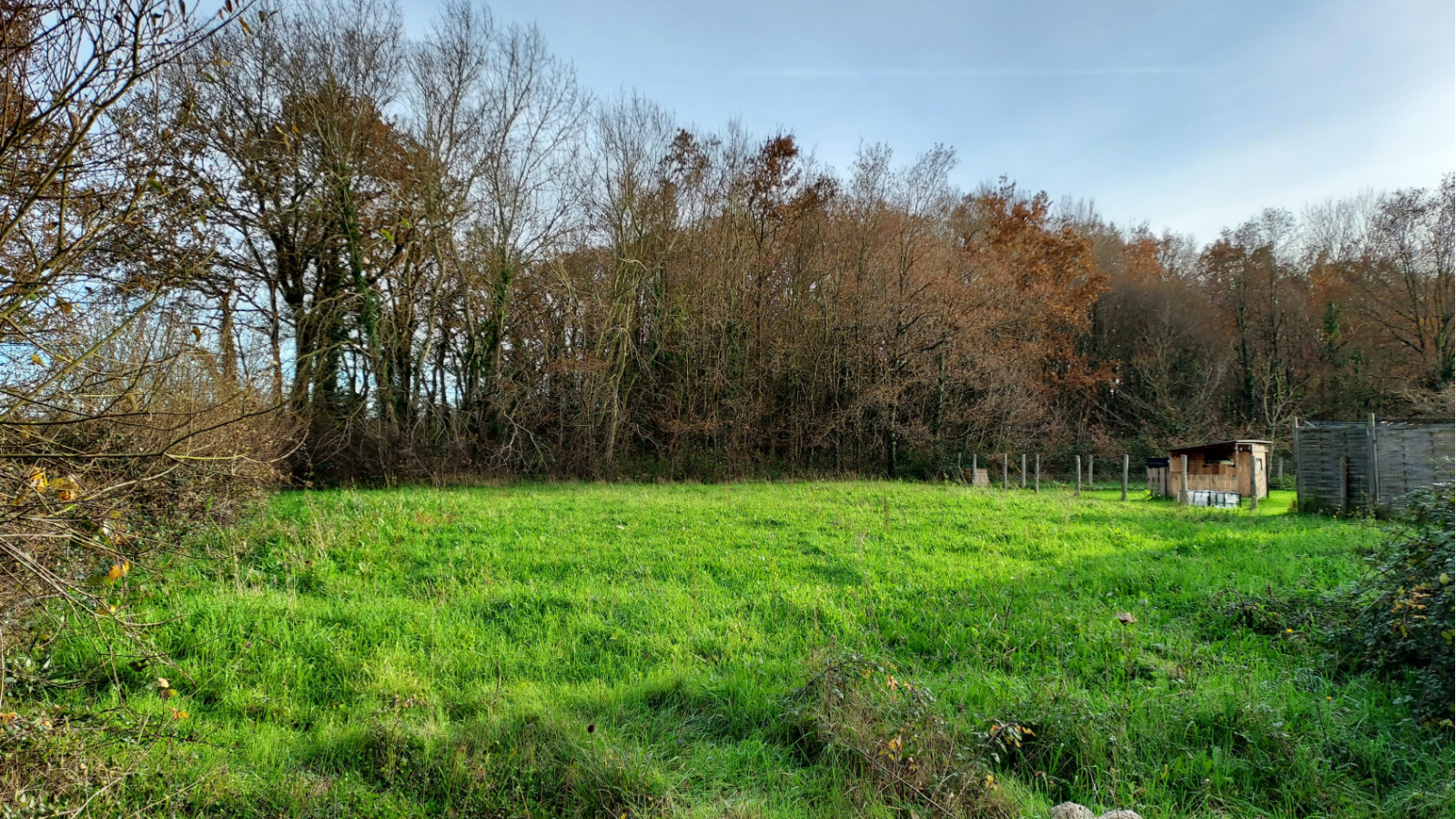 Terrain constructible de 630m2 à Héric