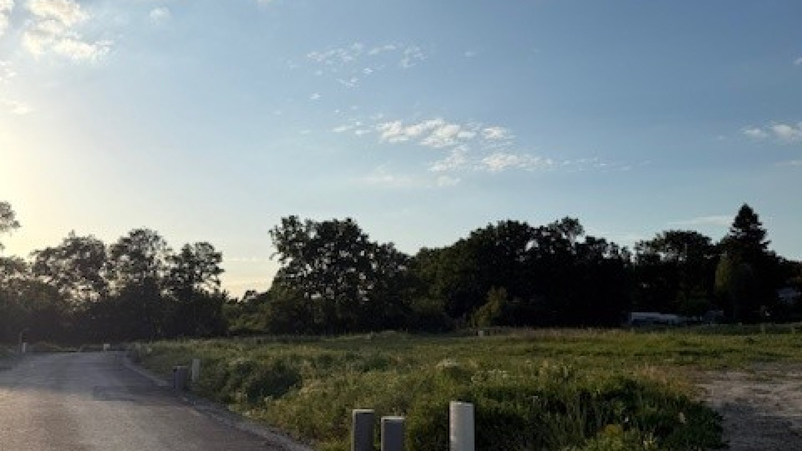 Terrain constructible de 318m2 à Bouchemaine