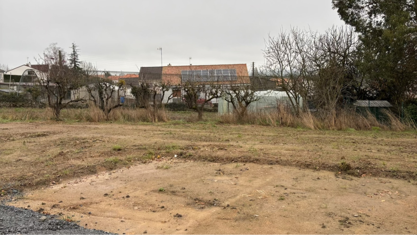 Terrain constructible de 397m2 à Mauges-sur-Loire
