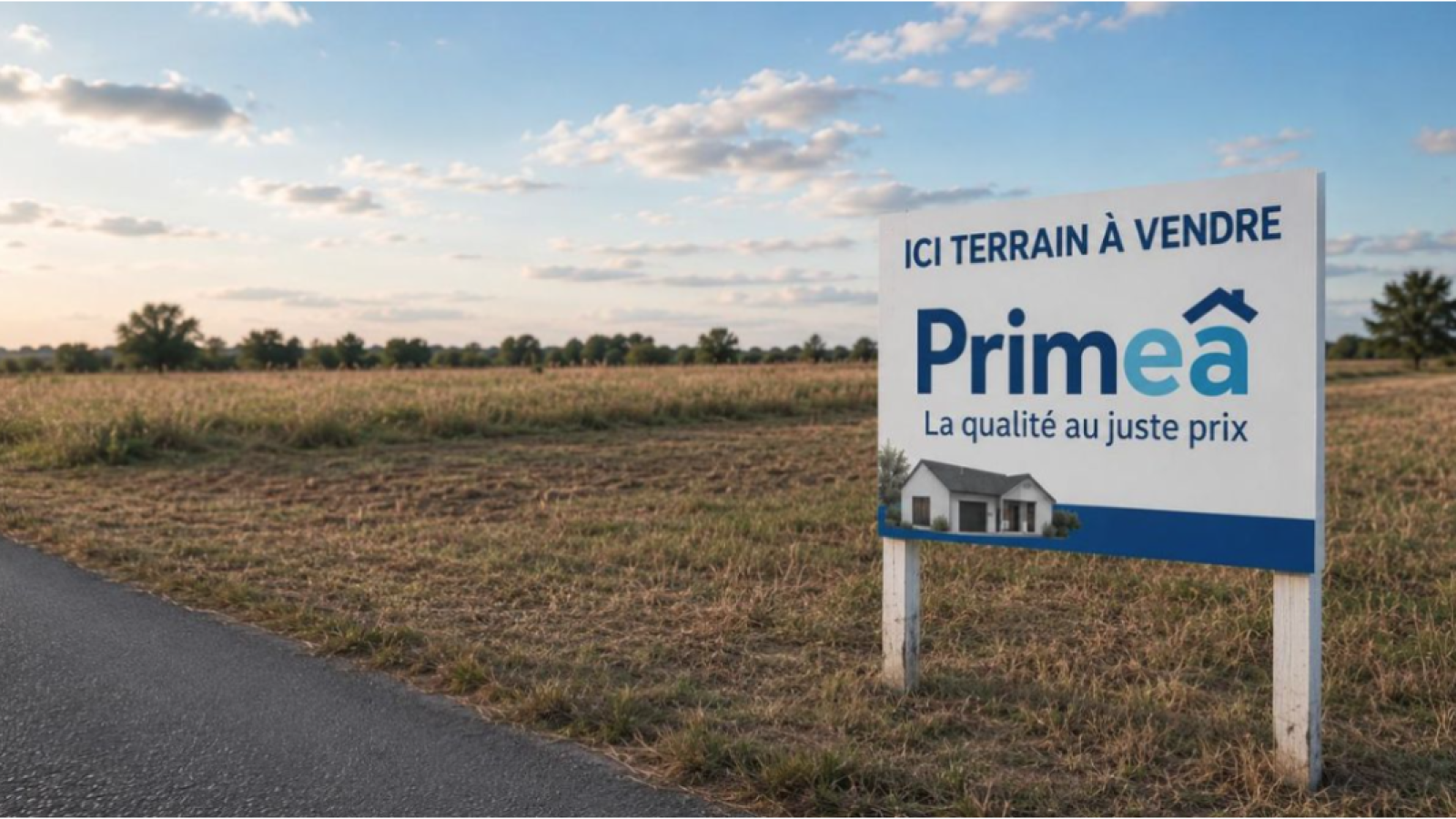 Terrain constructible de 665m2 à La Ferté-Saint-Aubin