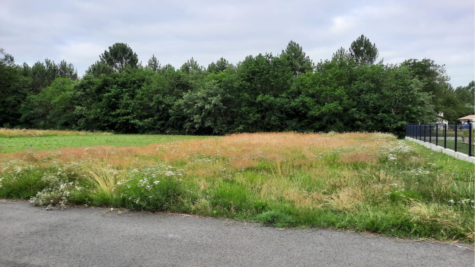 Terrain constructible de 534m2 à Castres-Gironde