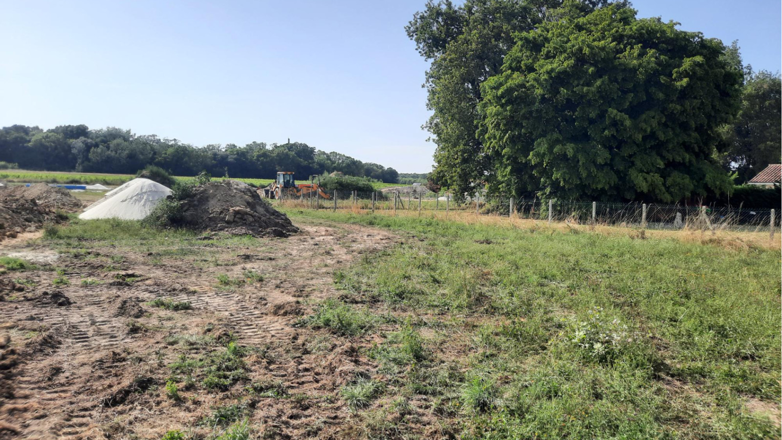 Terrain constructible de 210m2 à Libourne
