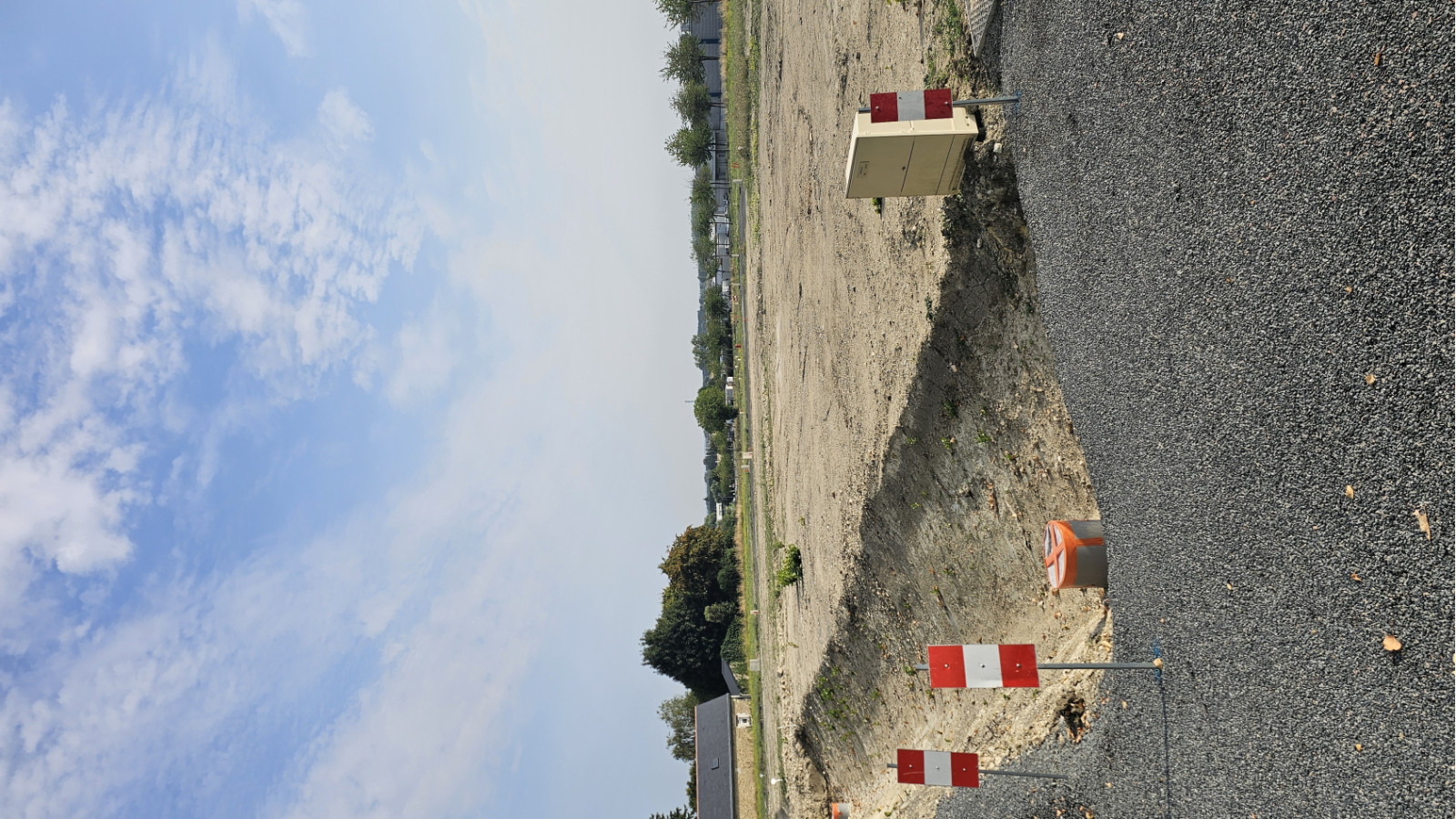 Terrain constructible de 311m2 à Longué-Jumelles