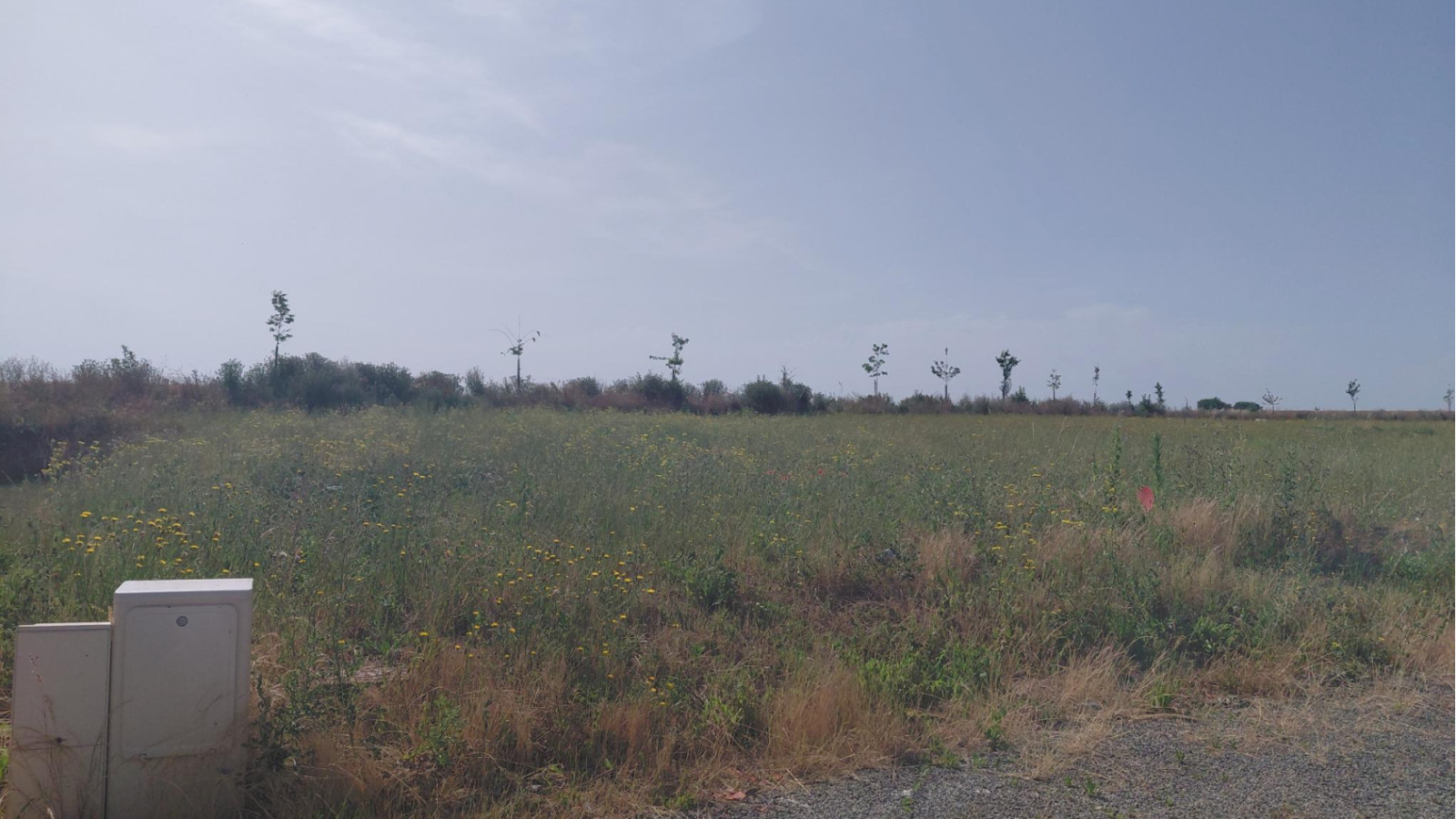 Terrain constructible de 445m2 à Poligné