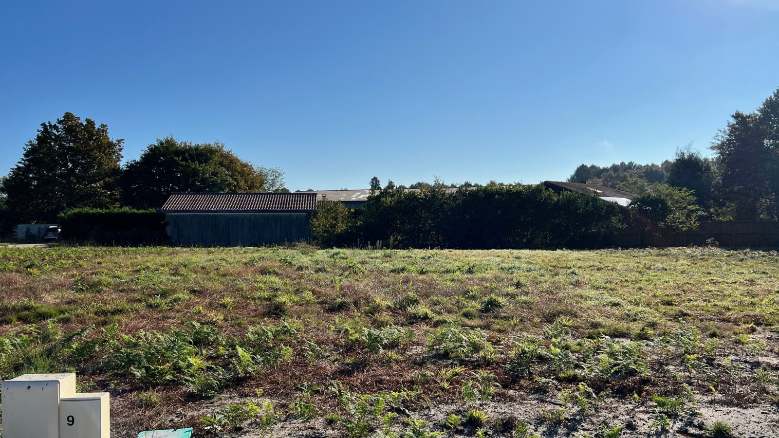 Terrain constructible de 684m2 à Biscarrosse