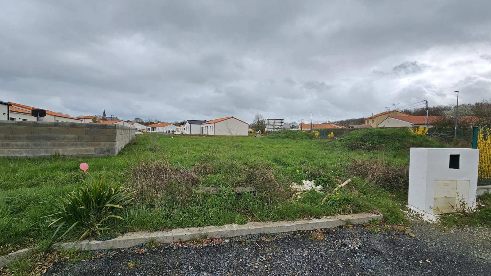Terrain constructible de 514m2 à Chemillé-en-Anjou