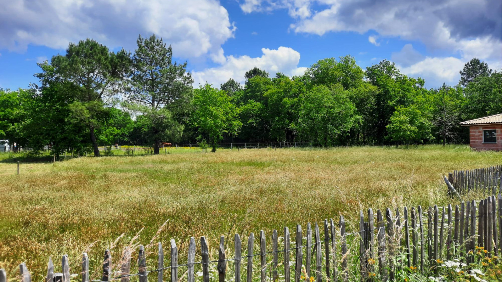 Terrain constructible de 429m2 à Vayres