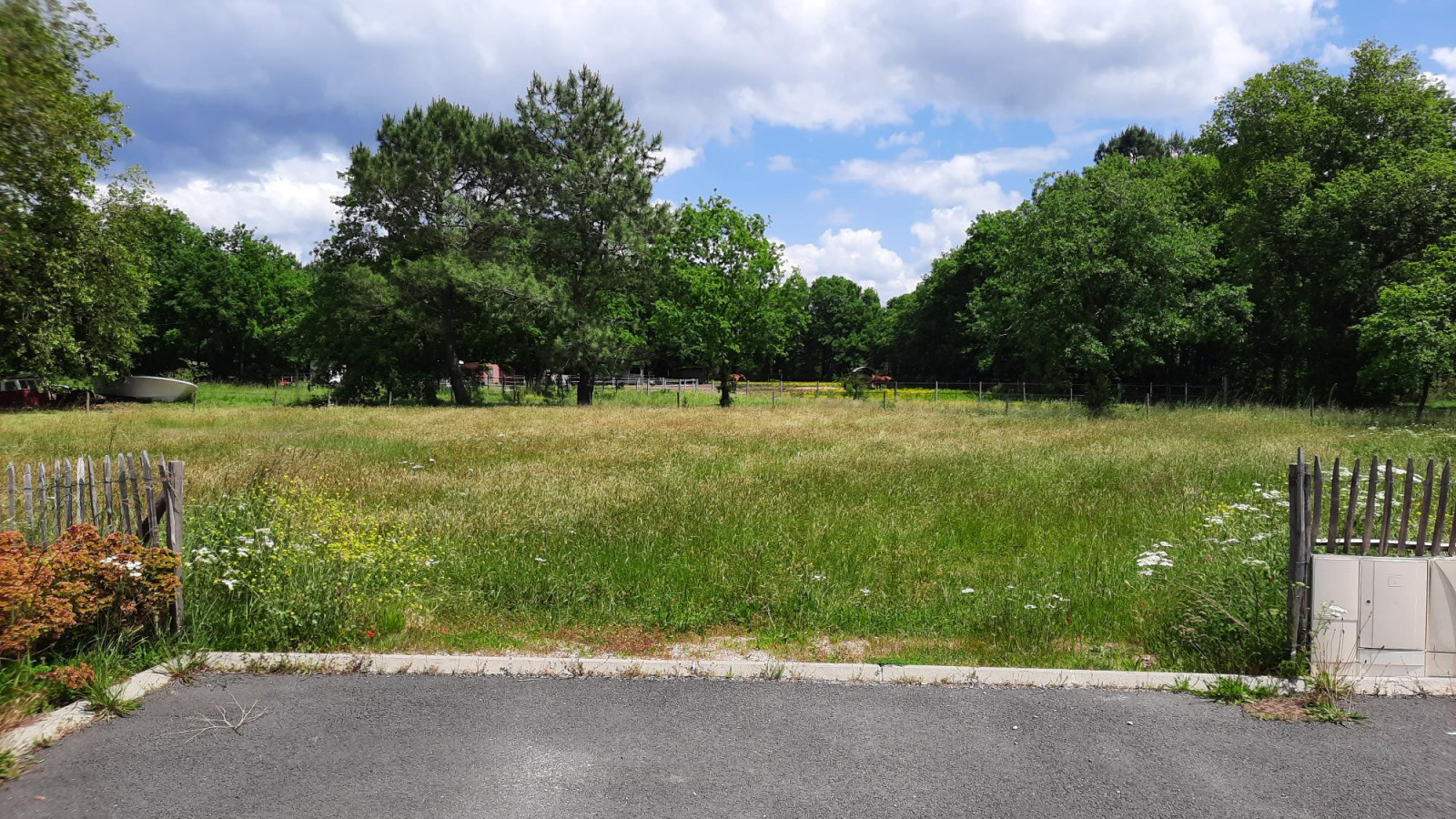 Terrain constructible de 412m2 à Mérignac