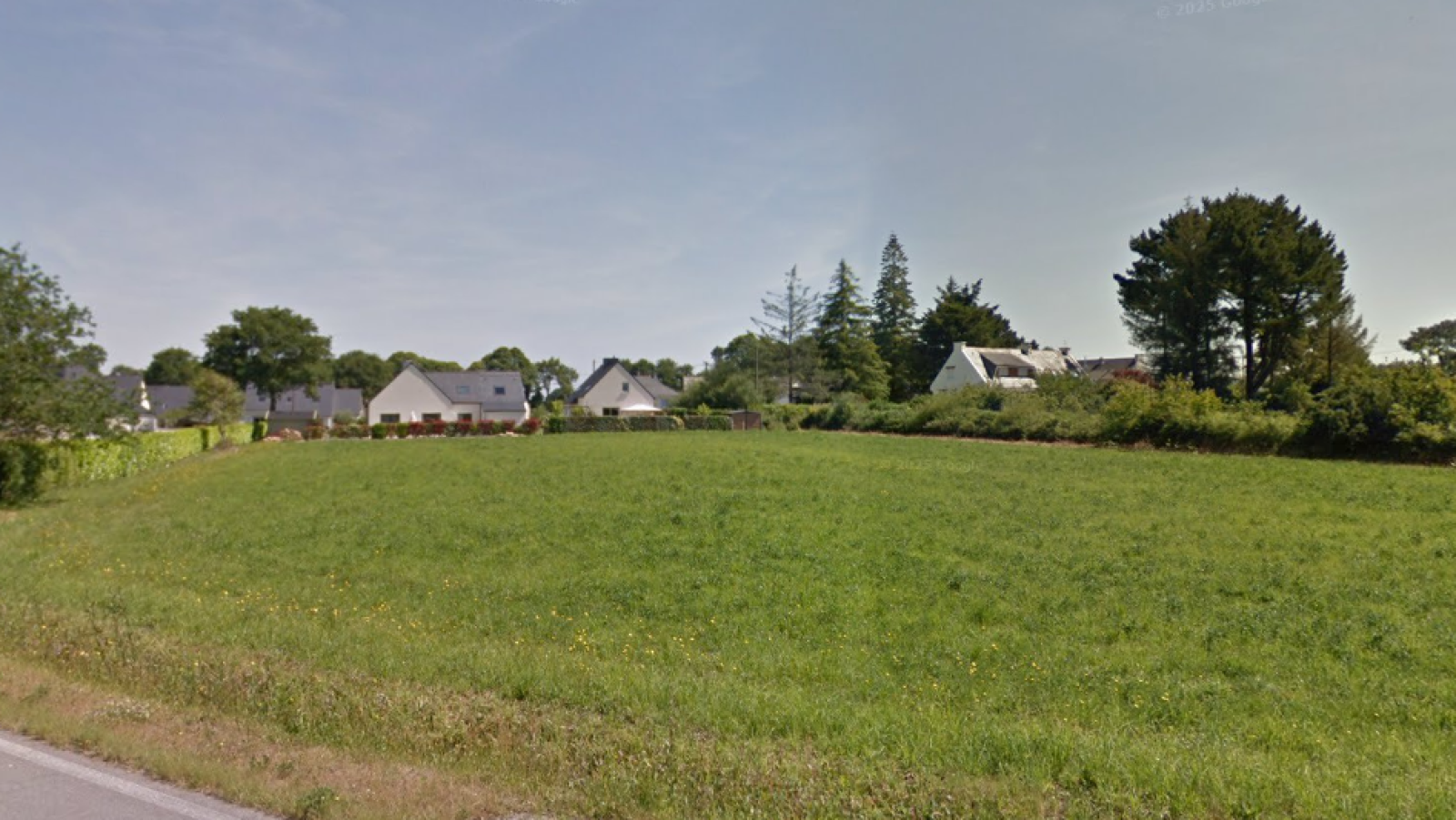 Terrain constructible de 867m2 à Saint-Guyomard