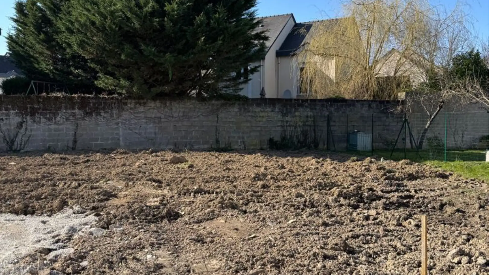 Terrain constructible de 271m2 à Angers
