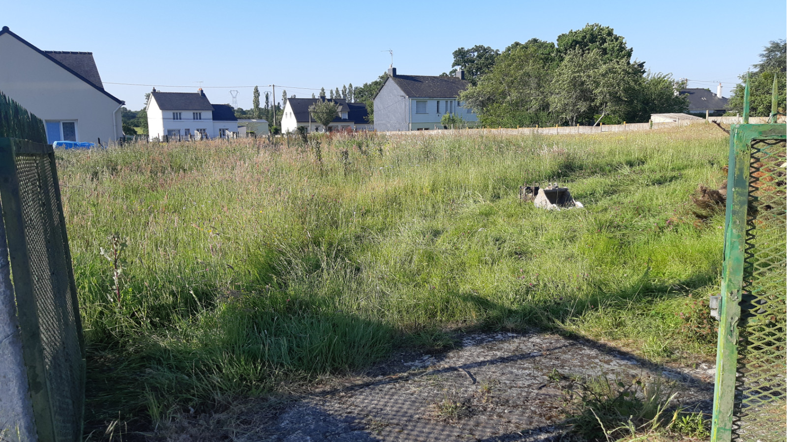 Terrain constructible de 620m2 à Guenrouet