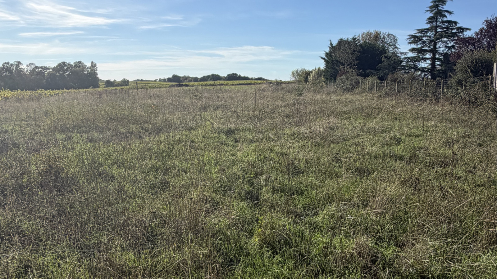 Terrain constructible de 283m2 à Touvois