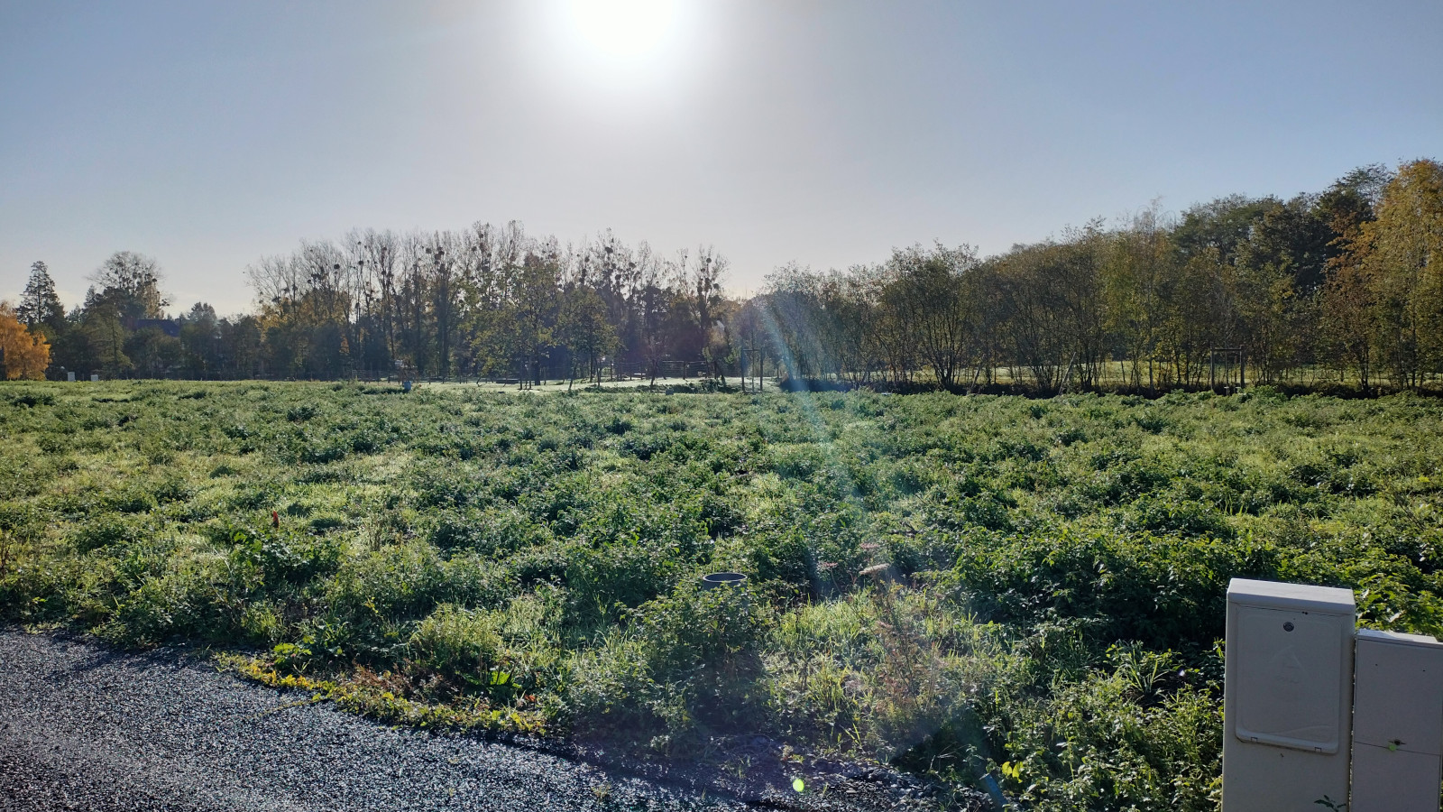 Terrain constructible de 217m2 à Vitré