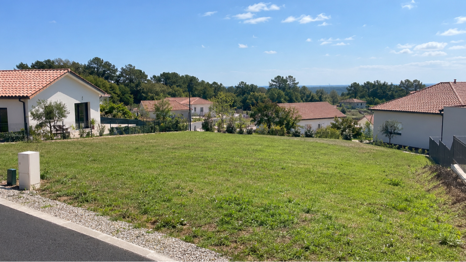 Terrain constructible de 521m2 à Préchacq-les-Bains