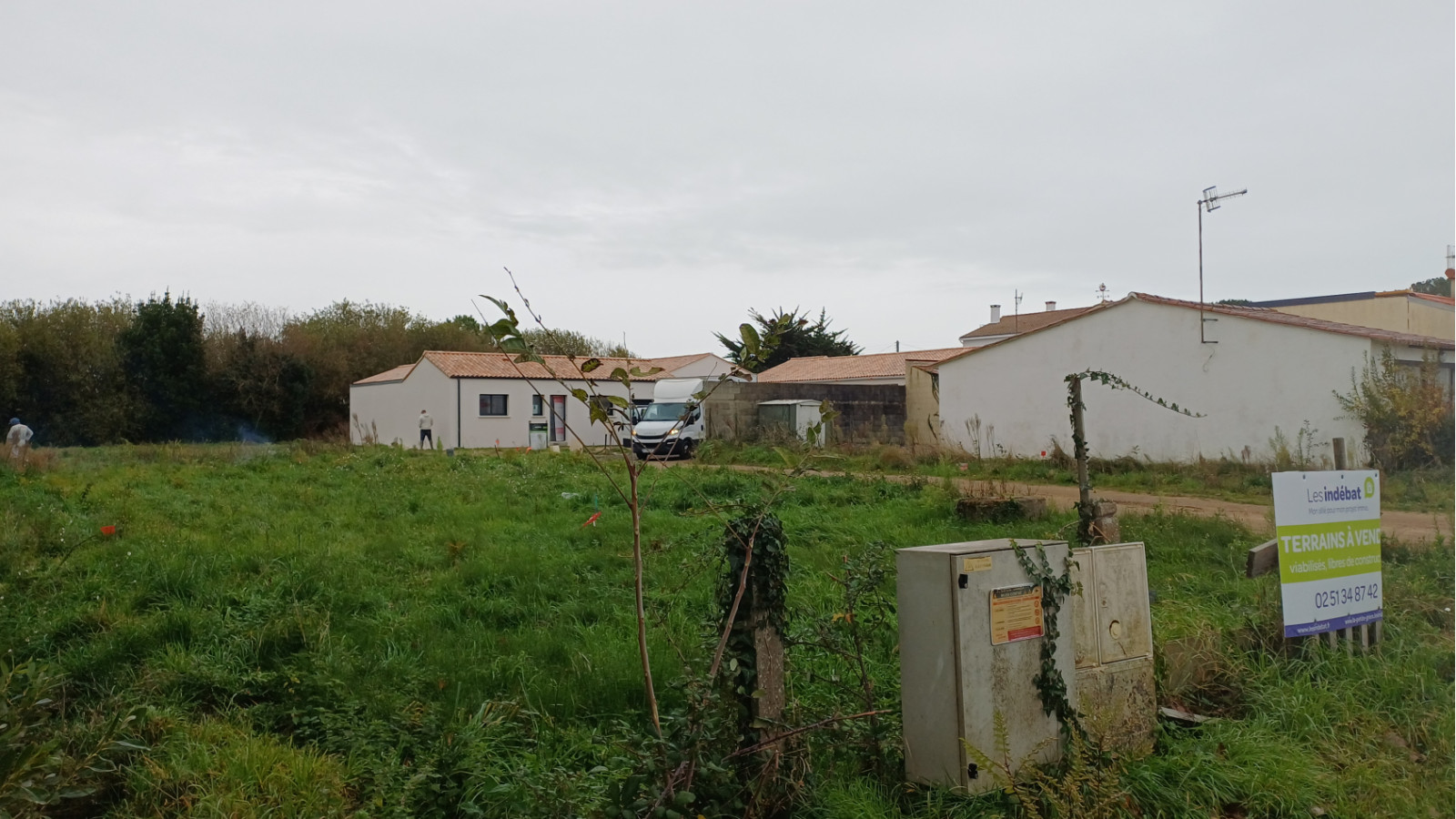 Terrain constructible de 435m2 à La Roche-sur-Yon