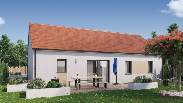 Maison neuve à Rambouillet avec 3 chambres sur terrain de 511m2 - image 2