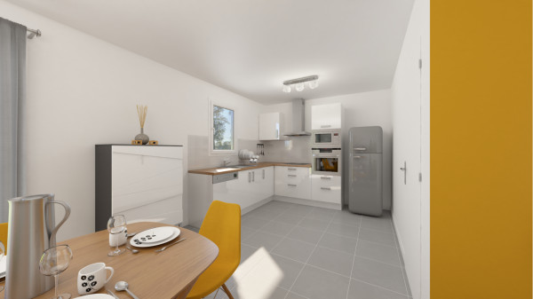 Maison neuve à Rambouillet avec 3 chambres sur terrain de 511m2 - image 3