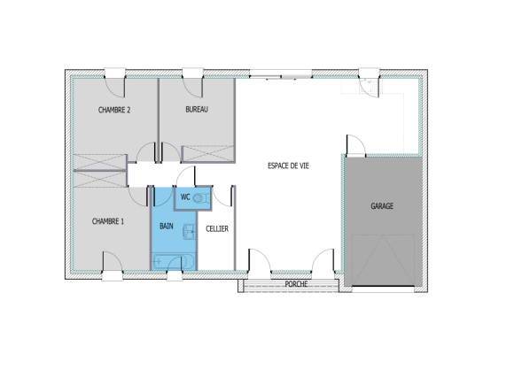 Plan (maison 2052)