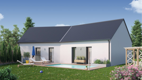Maison neuve à Médan avec 4 chambres sur terrain de 1366m2 - image 1