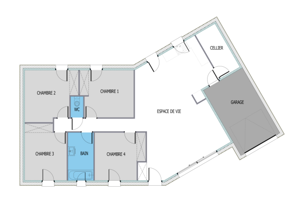 Plan (maison 2055)