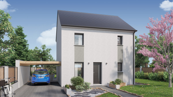 Maison neuve à Vaux-sur-Seine avec 3 chambres sur terrain de 519m2 - image 1