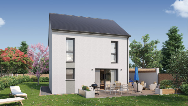 Maison neuve à Vaux-sur-Seine avec 3 chambres sur terrain de 519m2 - image 2