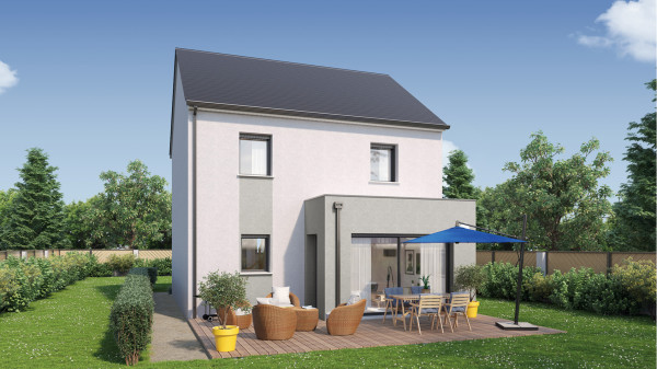 Maison neuve à Vaux-sur-Seine avec 4 chambres sur terrain de 519m2 - image 1