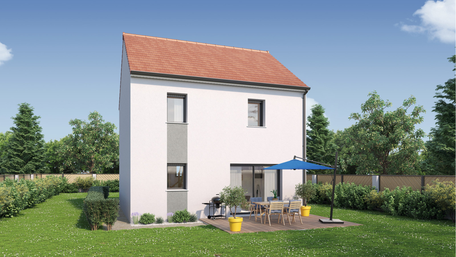 Maison neuve à Rambouillet avec 3 chambres sur terrain de 511m2 / image 3