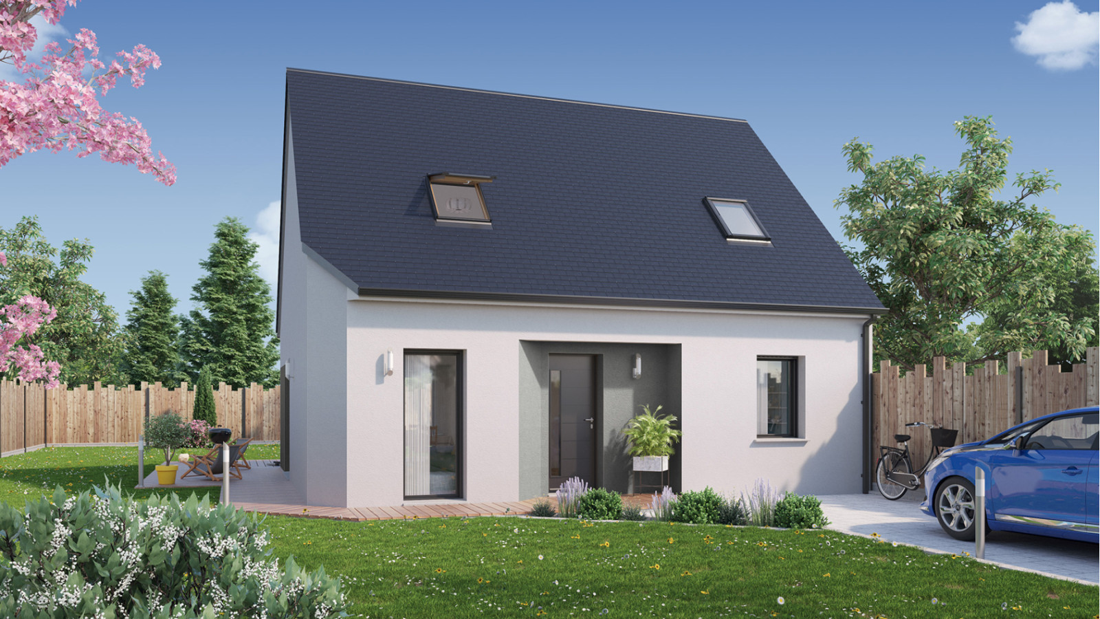 Maison neuve à Beynes avec 4 chambres sur terrain de 290m2 / image 2