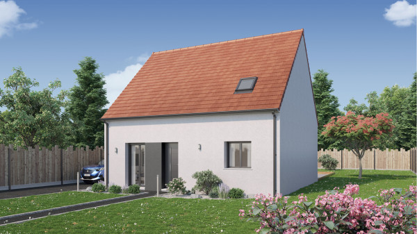 Maison neuve à Vernouillet avec 4 chambres sur terrain de 600m2 - image 1