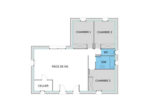 Plan (maison 2069)