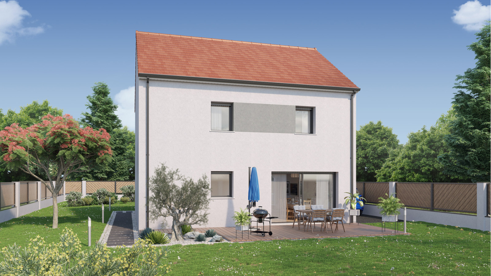 Maison neuve à Beynes avec 4 chambres sur terrain de 290m2 / image 3