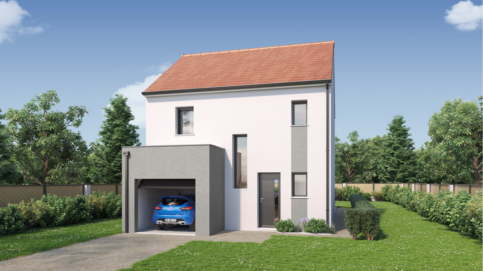 Maison neuve à Médan avec 3 chambres sur terrain de 1366m2 / image 2