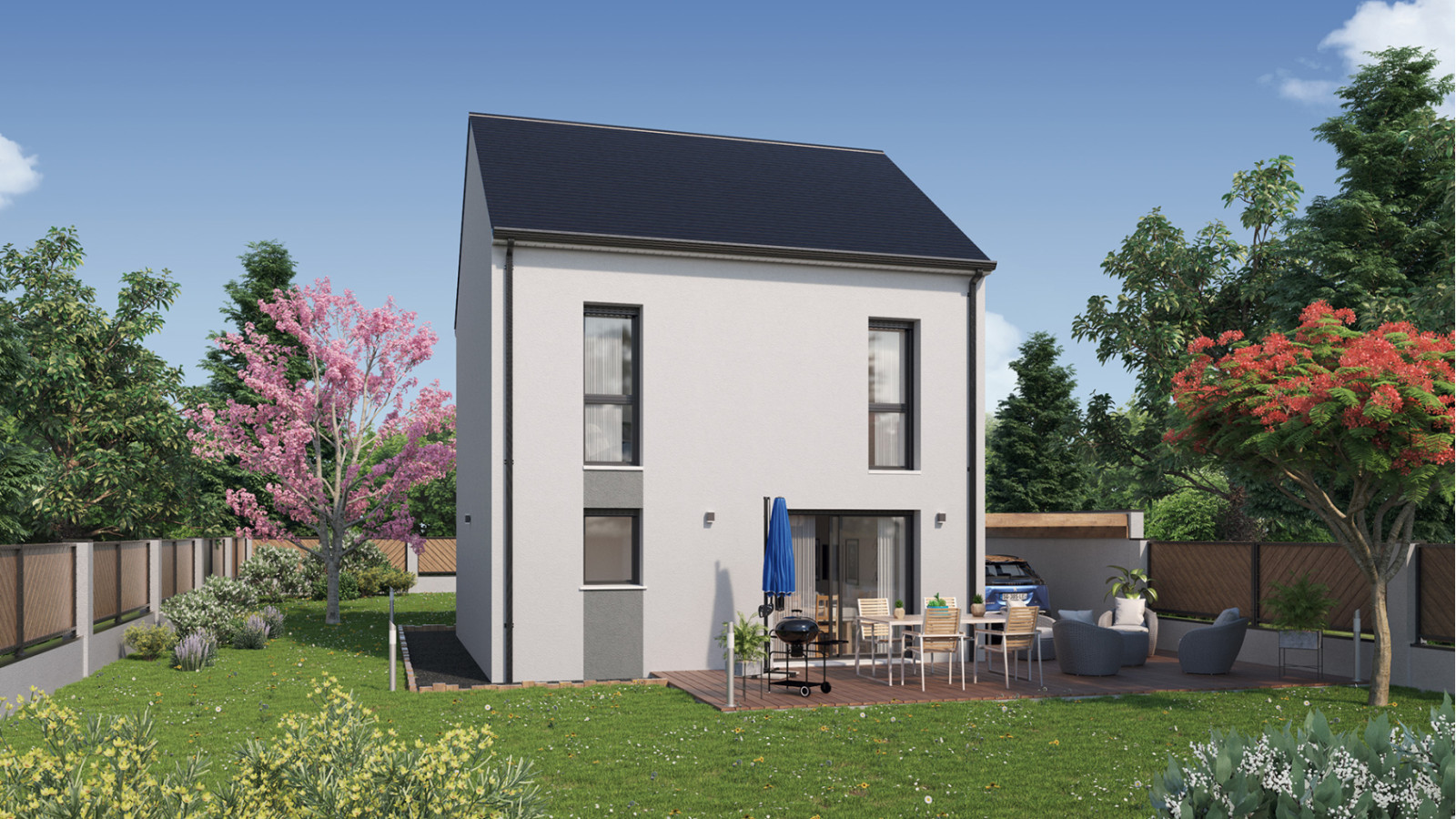 Maison neuve à Beynes avec 3 chambres sur terrain de 290m2 / image 3