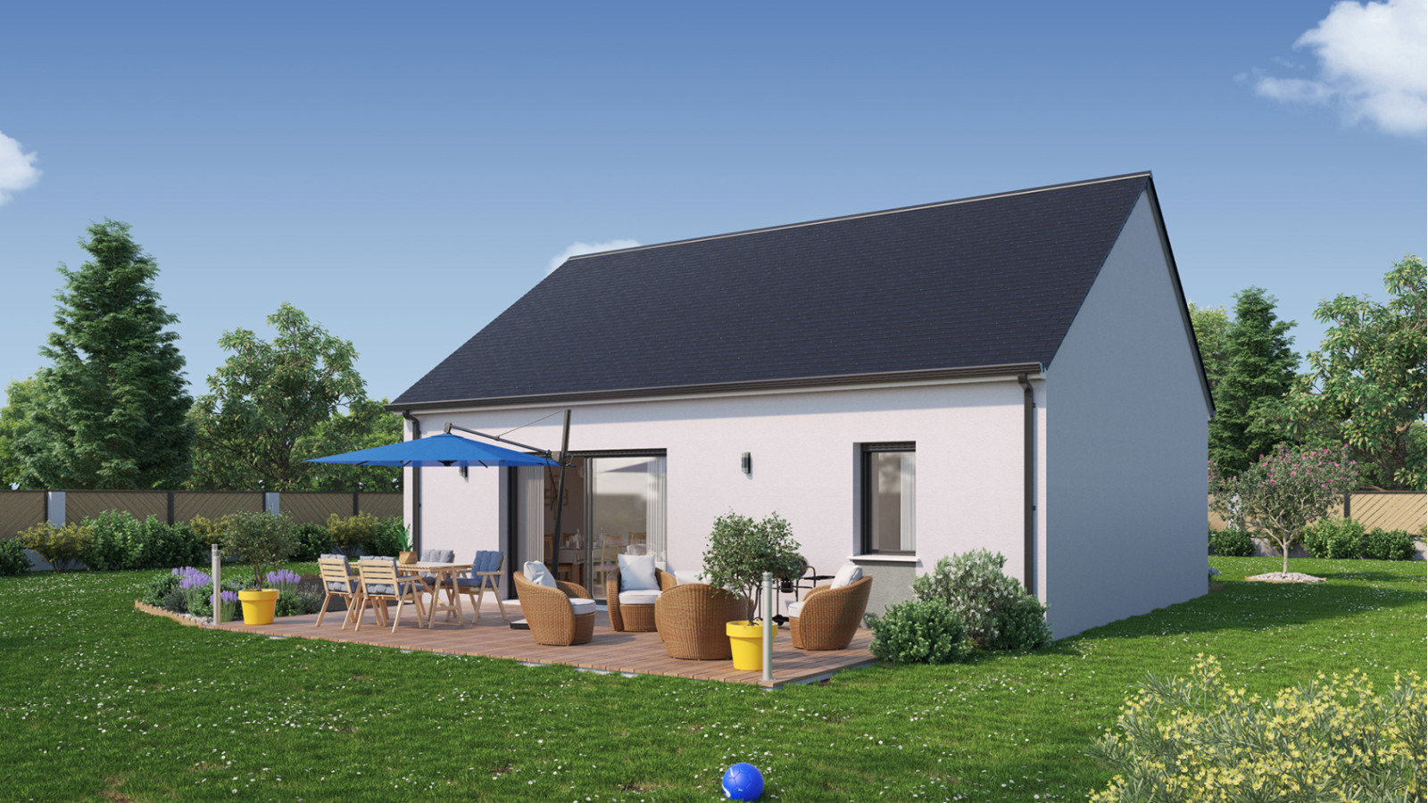 Maison neuve à Beynes avec 2 chambres sur terrain de 290m2 / image 3